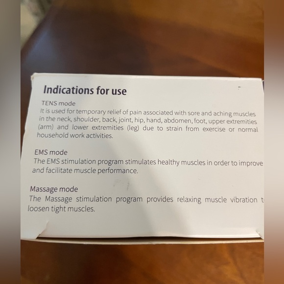 Tens unit Combo electrotherapy - Picture 5 of 7